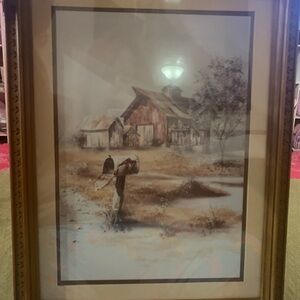 Rustic Barn Framed Art Print